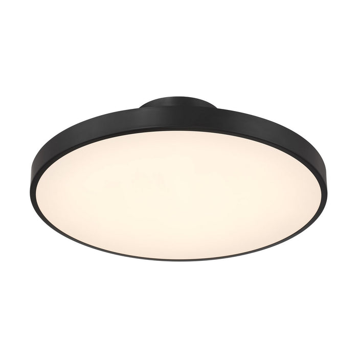 Savoy House 6-2969-1-89 LED Semi-Flush Mount, Matte Black