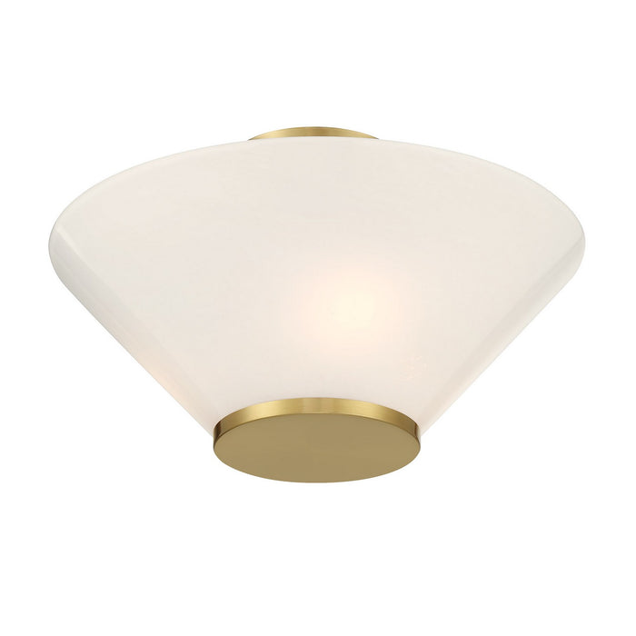 Savoy House 6-4012-3-322 Three Light Convertible Semi-Flush /Pendant, Warm Brass