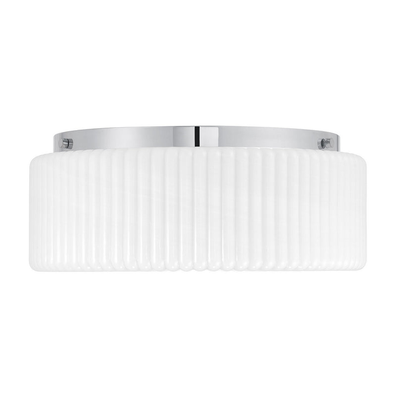 Savoy House 6-4187-4-11 Four Light Flush Mount, Chrome