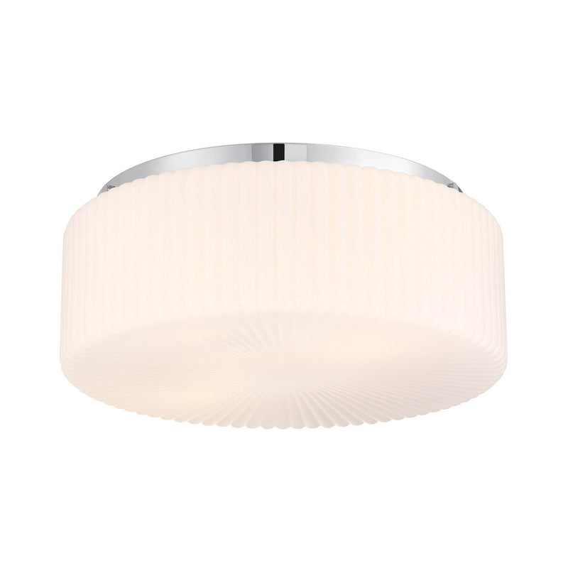 Savoy House 6-4187-4-11 Four Light Flush Mount, Chrome