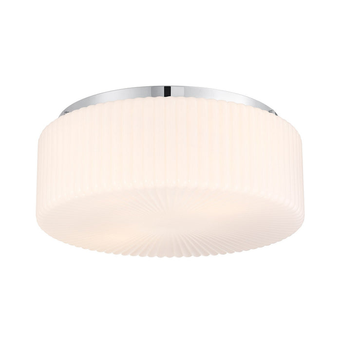 Savoy House 6-4187-4-11 Four Light Flush Mount, Chrome