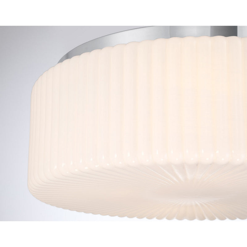 Savoy House 6-4187-4-11 Four Light Flush Mount, Chrome