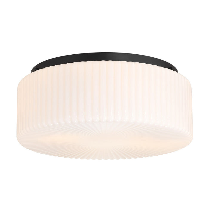 Savoy House 6-4187-4-89 Four Light Flush Mount, Matte Black