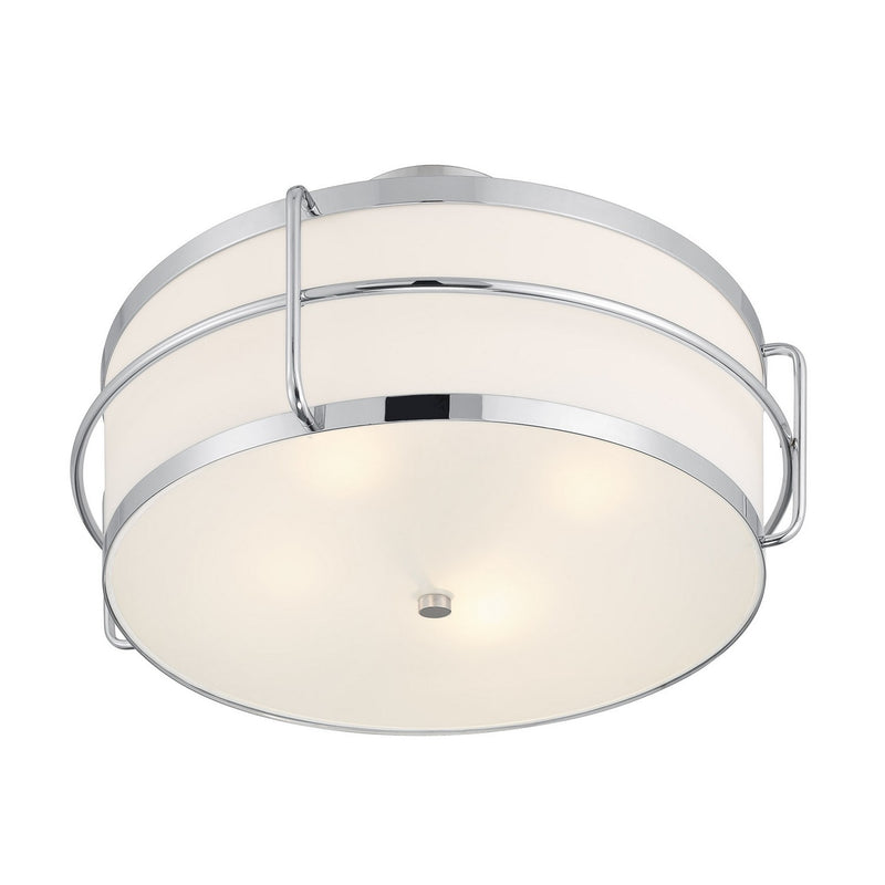 Savoy House 6-4193-4-11 Four Light Semi-Flush Mount, Chrome