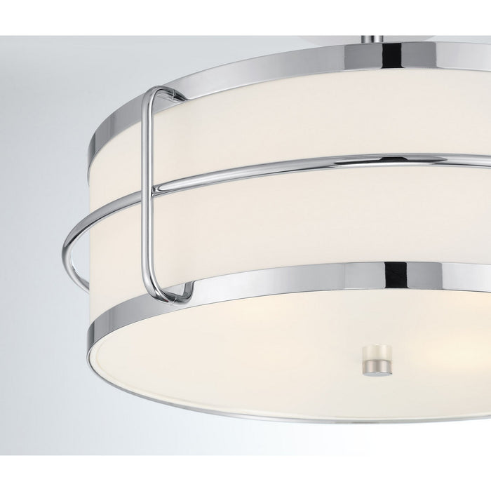Savoy House 6-4193-4-11 Four Light Semi-Flush Mount, Chrome