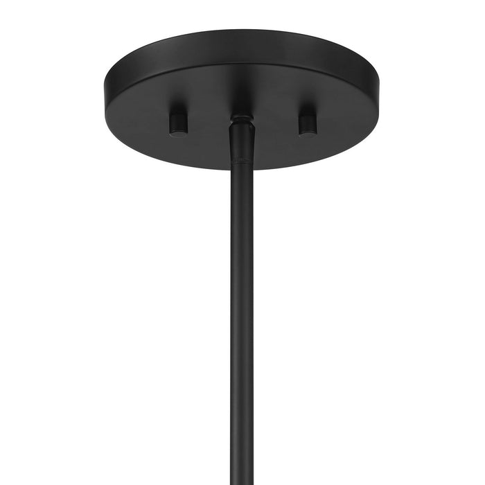 Savoy House 6-5065-5-89 Five Light Convertible Semi-Flush /Pendant, Matte Black