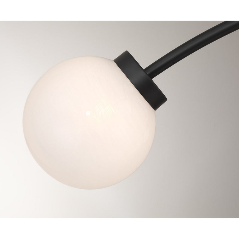 Savoy House 6-6199-5-89 LED Semi-Flush Mount, Matte Black