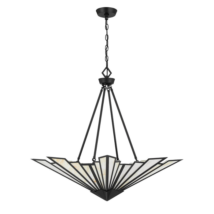 Savoy House 7-1038-4-89 Four Light Pendant, Matte Black