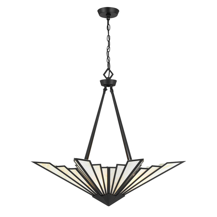 Savoy House 7-1038-4-89 Four Light Pendant, Matte Black