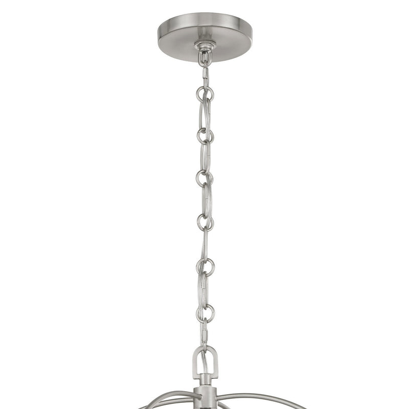 Savoy House 7-1693-4-SN Four Light Pendant, Satin Nickel