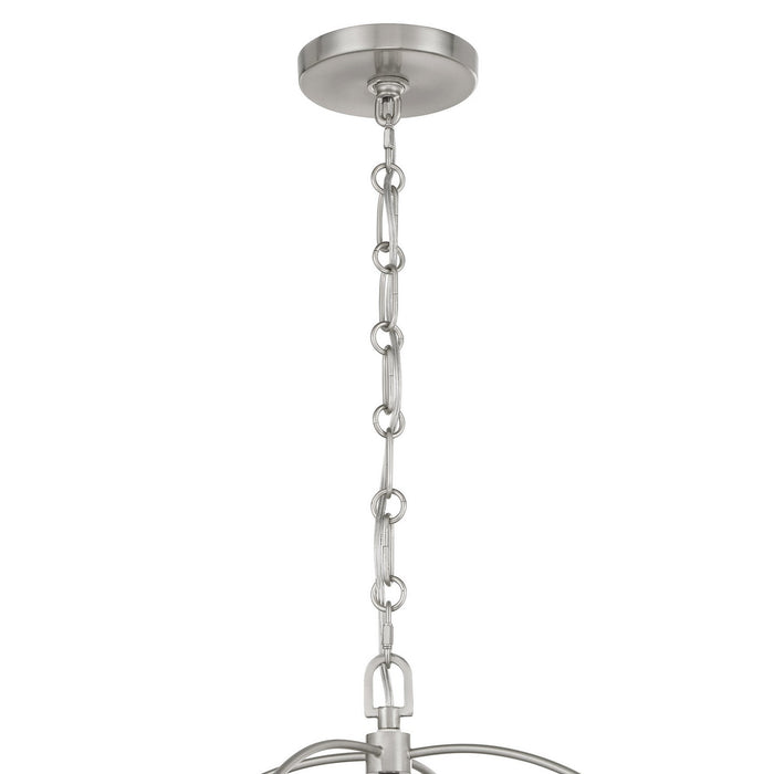 Savoy House 7-1693-4-SN Four Light Pendant, Satin Nickel