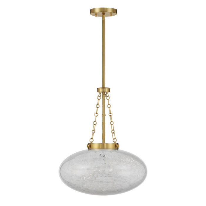 Savoy House 7-1740-1-322 One Light Pendant, Warm Brass