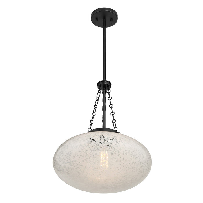Savoy House 7-1740-1-89 One Light Pendant, Matte Black