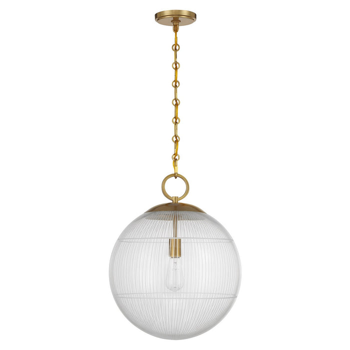 Savoy House 7-1840-1-322 One Light Pendant, Warm Brass