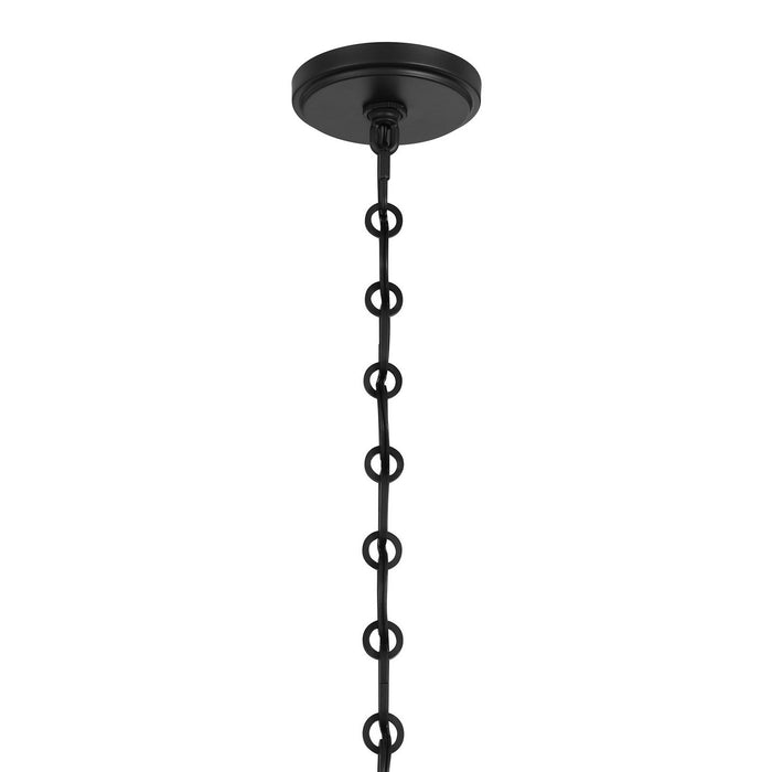 Savoy House 7-1840-1-89 One Light Pendant, Matte Black