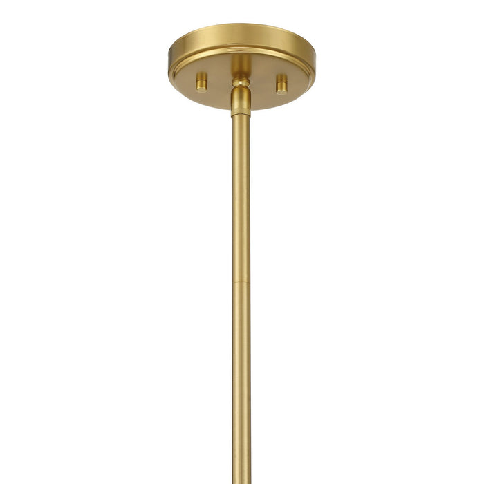Savoy House 7-2040-1-322 One Light Pendant, Warm Brass
