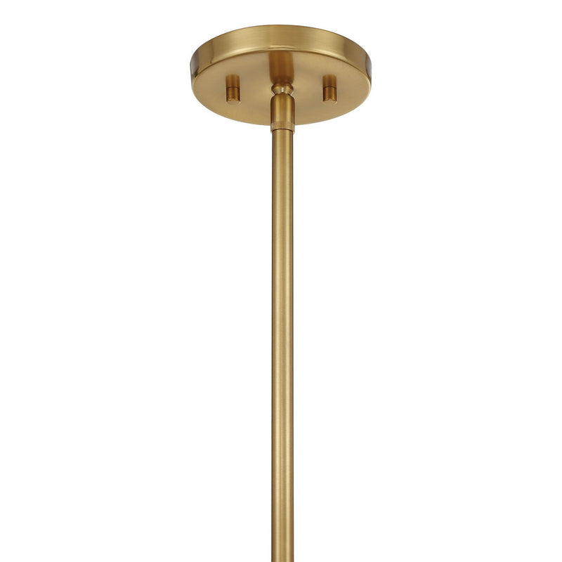 Savoy House 7-2911-5-322 Five Light Pendant, Warm Brass