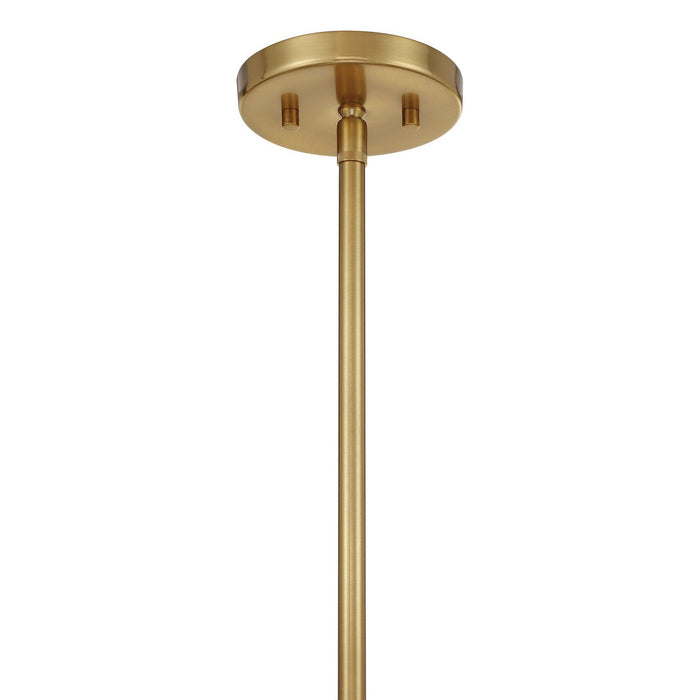 Savoy House 7-2911-5-322 Five Light Pendant, Warm Brass