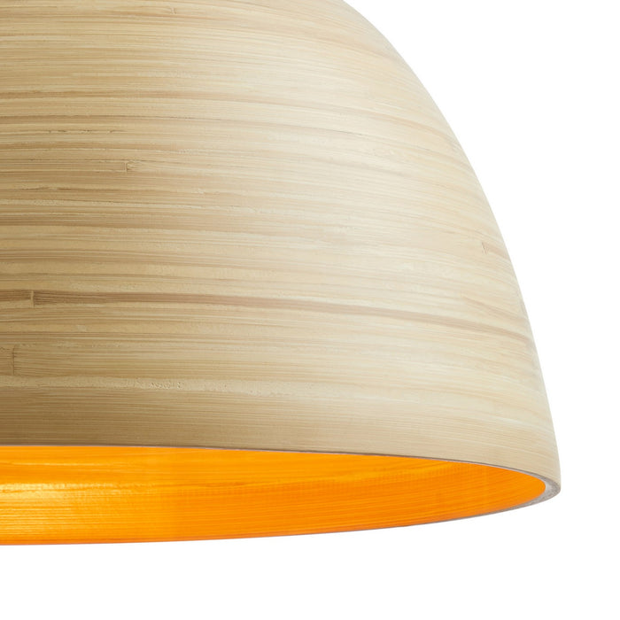 Savoy House 7-2919-1-203 One Light Pendant, Natural Bamboo