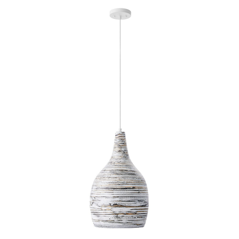Savoy House 7-3098-1-204 One Light Pendant, Brindled Bamboo