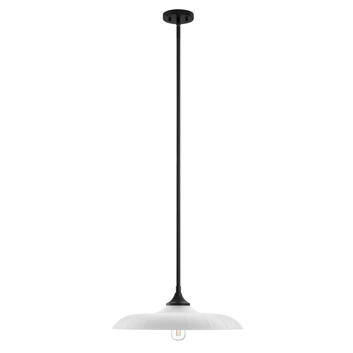 Savoy House 7-4286-1-89 One Light Pendant, Matte Black