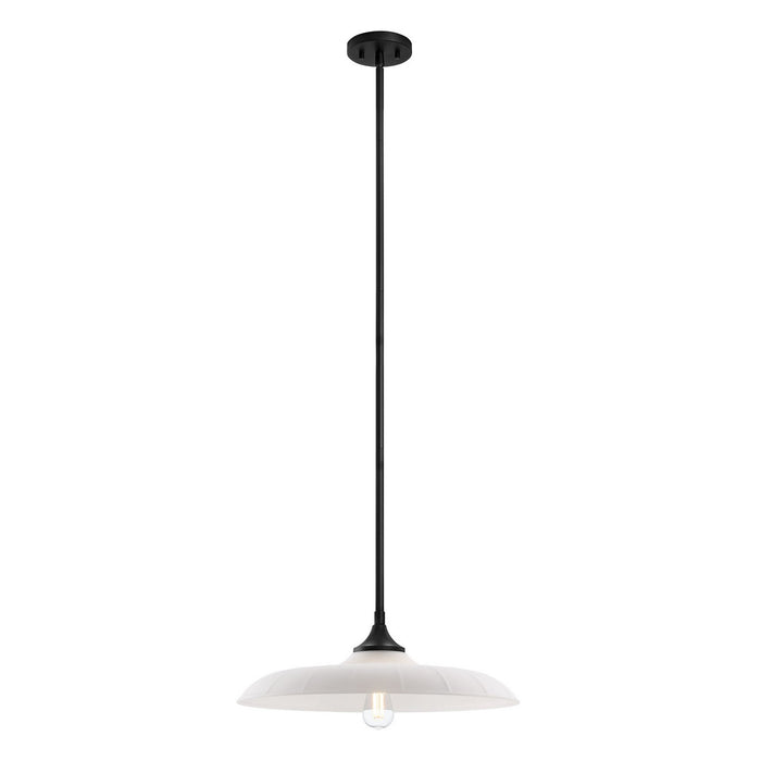 Savoy House 7-4286-1-89 One Light Pendant, Matte Black