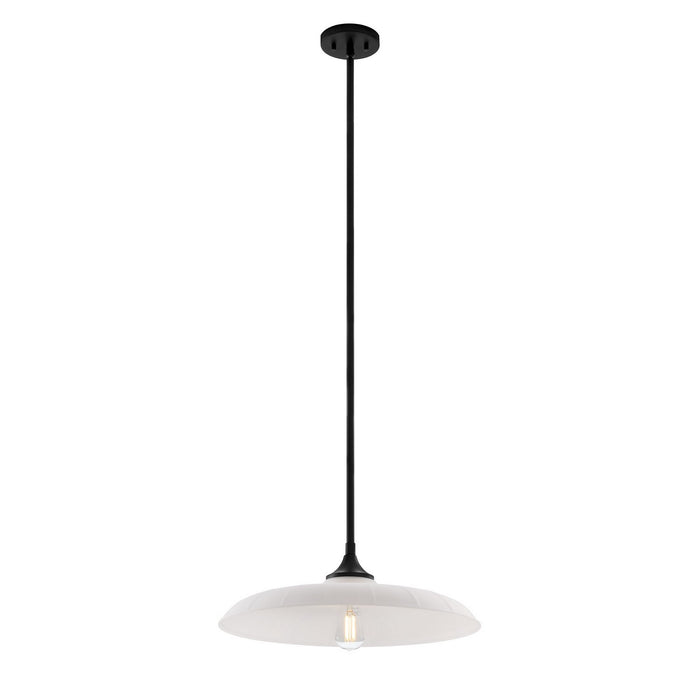 Savoy House 7-4286-1-89 One Light Pendant, Matte Black