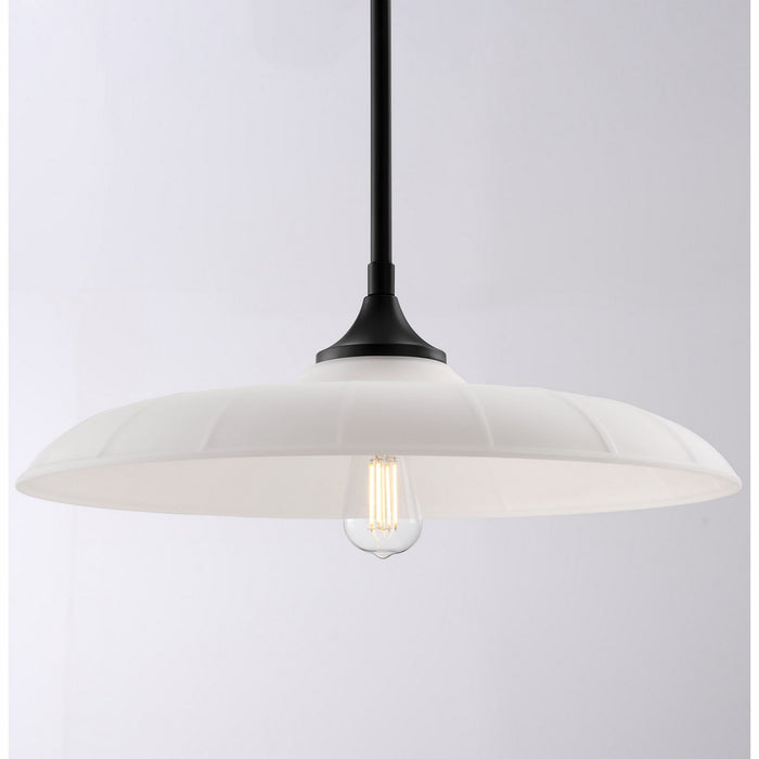 Savoy House 7-4286-1-89 One Light Pendant, Matte Black