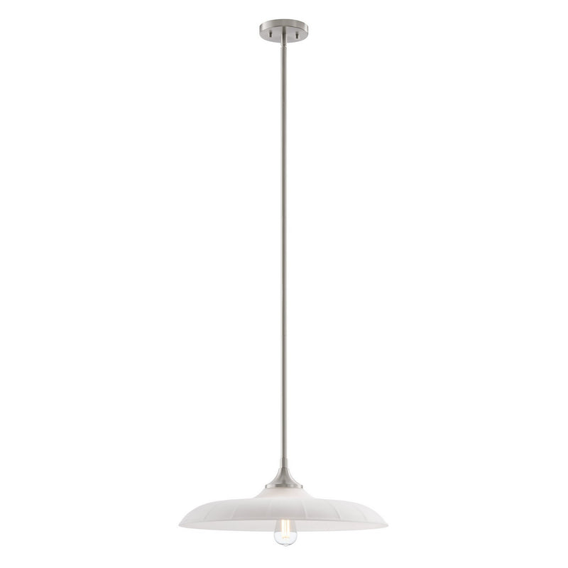 Savoy House 7-4286-1-SN One Light Pendant, Satin Nickel