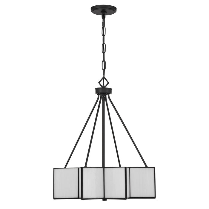 Savoy House 7-5988-3-89 Three Light Pendant, Matte Black