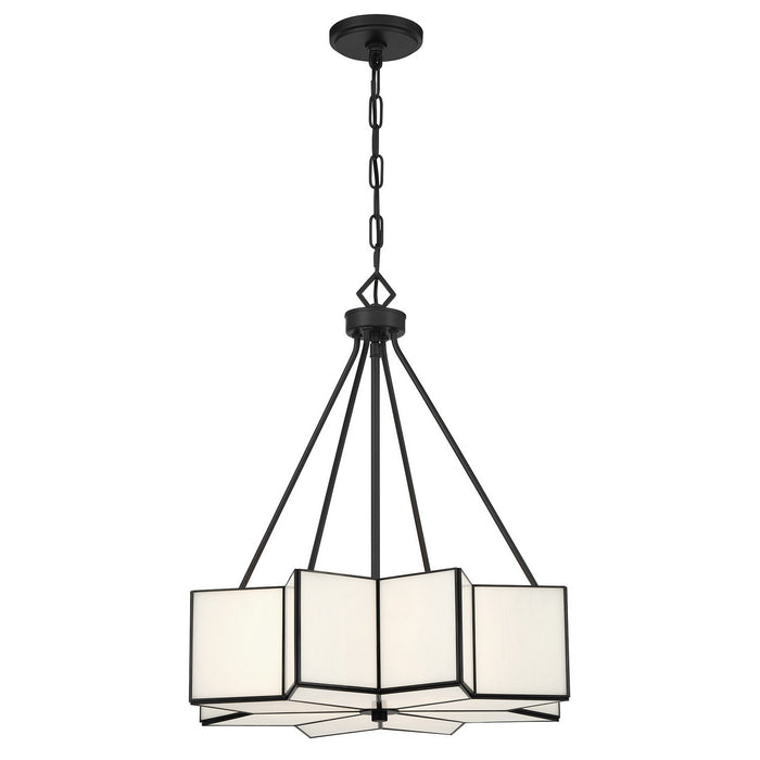 Savoy House 7-5988-3-89 Three Light Pendant, Matte Black
