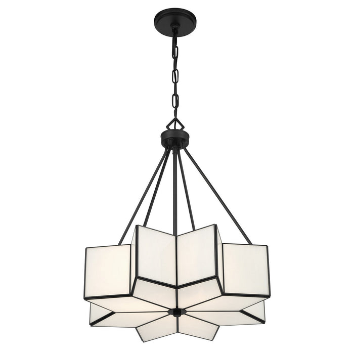 Savoy House 7-5988-3-89 Three Light Pendant, Matte Black