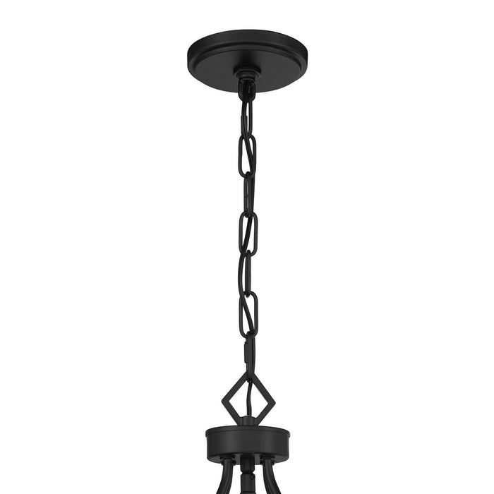 Savoy House 7-5988-3-89 Three Light Pendant, Matte Black