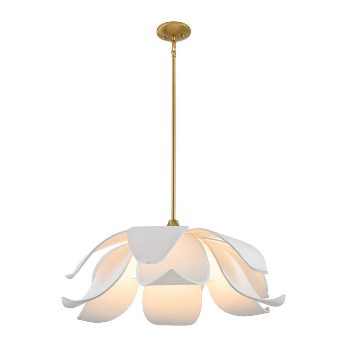 Savoy House 7-7162-6-322 Six Light Pendant, Warm Brass