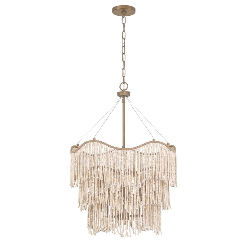 Savoy House 7-7520-6-17 Six Light Pendant, Cypress