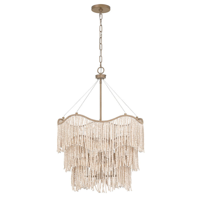 Savoy House 7-7520-6-17 Six Light Pendant, Cypress