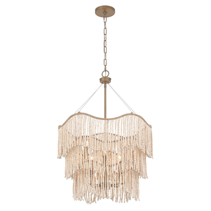 Savoy House 7-7520-6-17 Six Light Pendant, Cypress