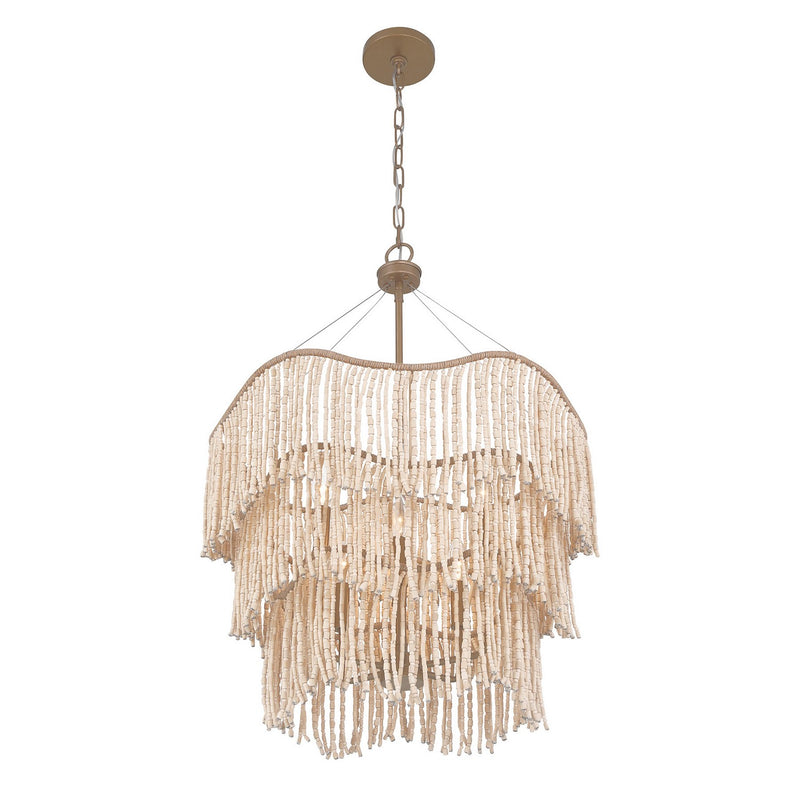 Savoy House 7-7520-6-17 Six Light Pendant, Cypress