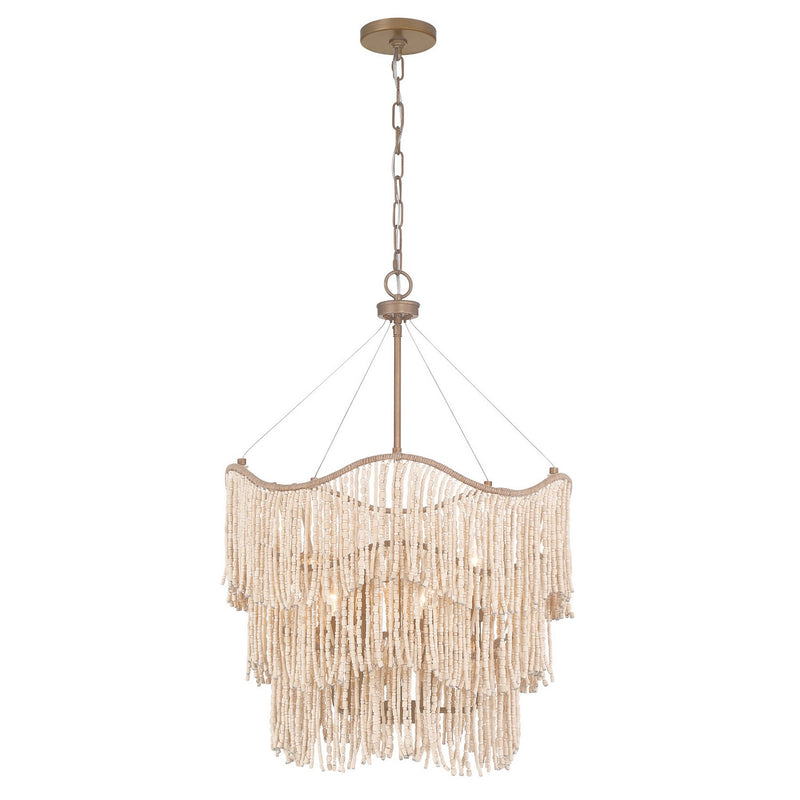 Savoy House 7-7520-6-17 Six Light Pendant, Cypress
