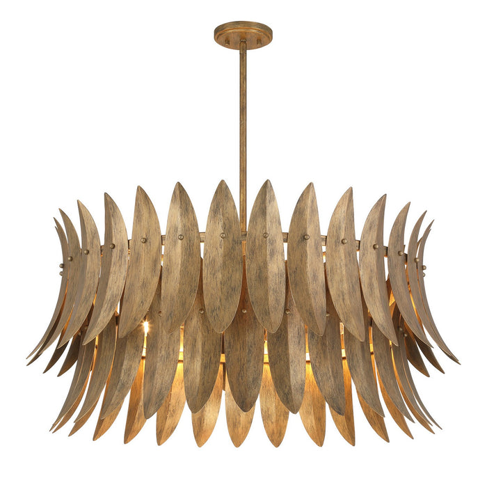 Savoy House 7-9056-8-275 Eight Light Pendant, Coronado