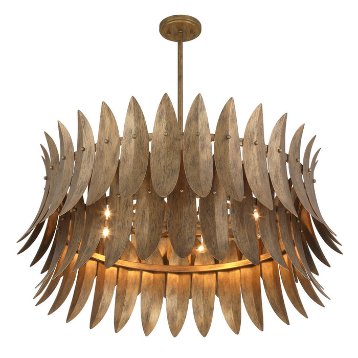 Savoy House 7-9056-8-275 Eight Light Pendant, Coronado