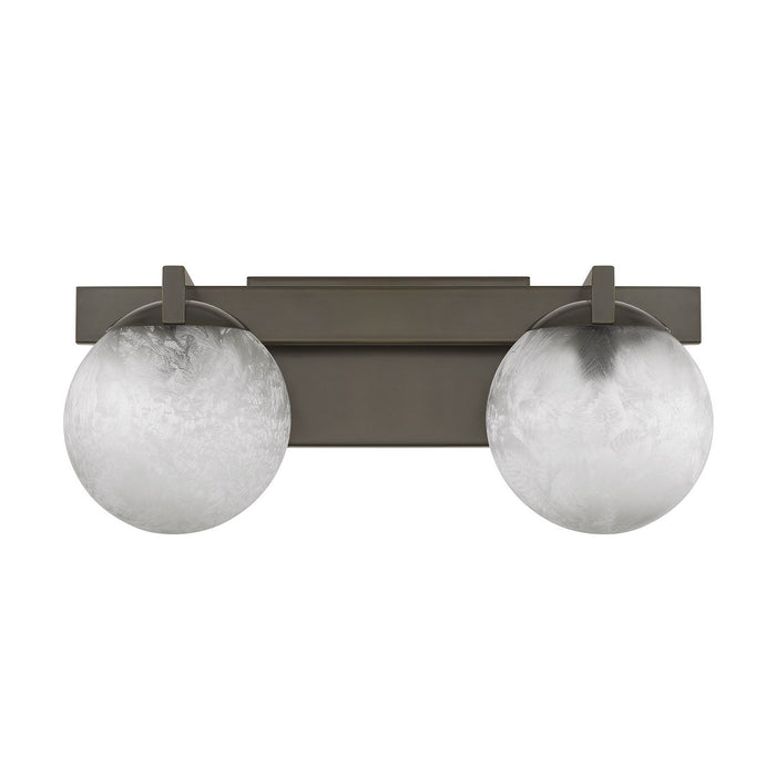 Savoy House 8-1017-2-15 Two Light Bathroom Vanity, Mediterranean Bronze