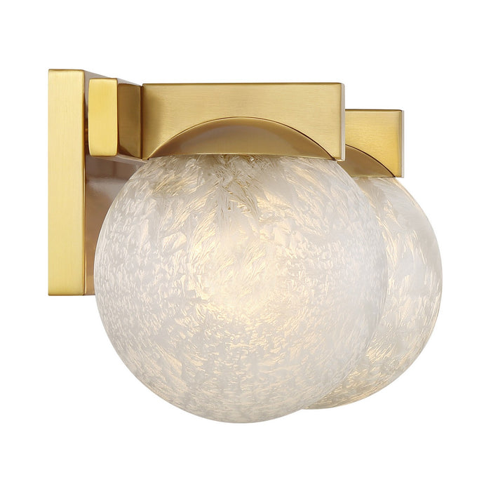 Savoy House 8-1017-2-322 Two Light Bathroom Vanity, Warm Brass
