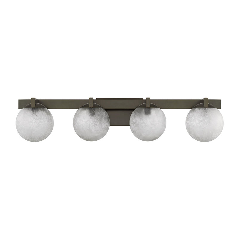 Savoy House 8-1017-4-15 Four Light Bathroom Vanity, Mediterranean Bronze