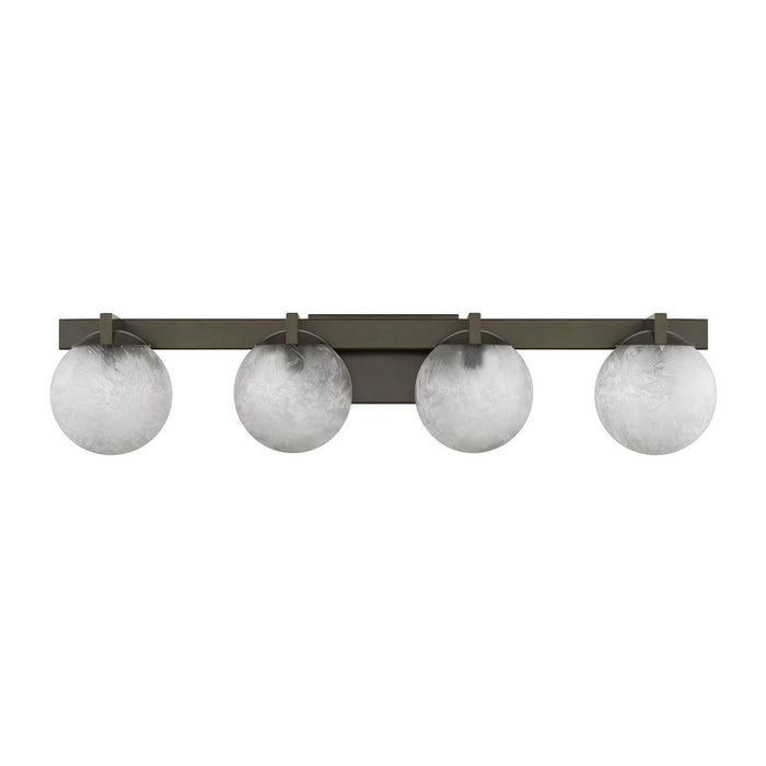 Savoy House 8-1017-4-15 Four Light Bathroom Vanity, Mediterranean Bronze