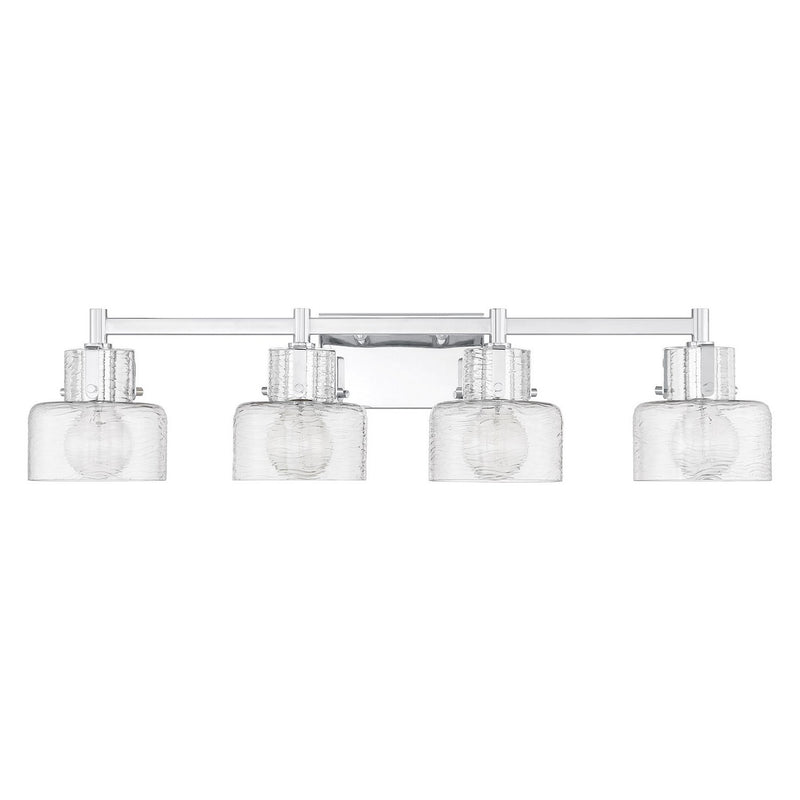 Savoy House 8-1030-4-11 Four Light Bathroom Vanity, Chrome