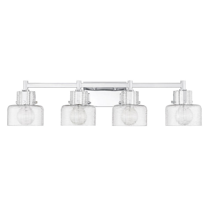 Savoy House 8-1030-4-11 Four Light Bathroom Vanity, Chrome