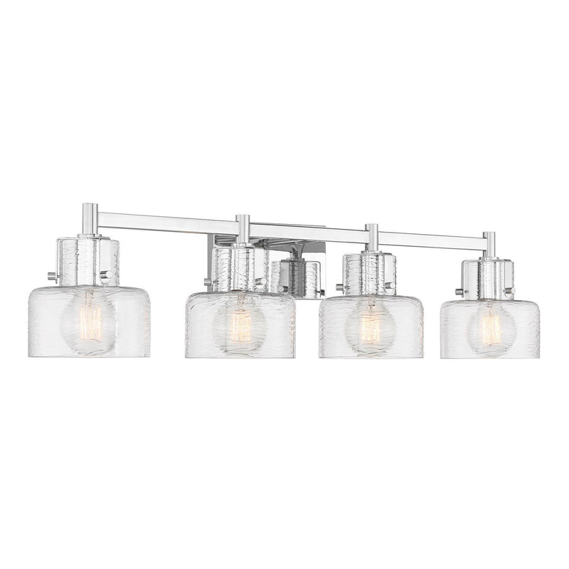 Savoy House 8-1030-4-11 Four Light Bathroom Vanity, Chrome