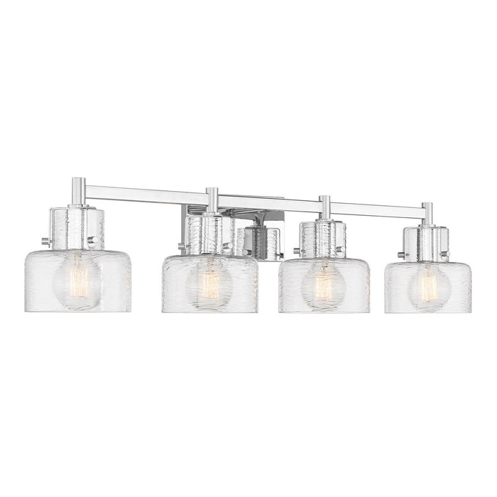 Savoy House 8-1030-4-11 Four Light Bathroom Vanity, Chrome