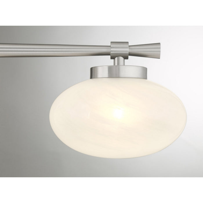 Savoy House 8-1050-3-SN Three Light Bathroom Vanity, Satin Nickel